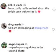Fans react to KHY x Dilara Findikoglu's celebration post (Image via Instagram/@kyliejenner)