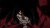 The menacing look of Alucard (Image Source: Studio Gonzo)