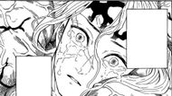 Muzan in tears (Image via Shueisha)