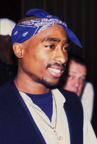 Tupac Shakur Attends Premiere - Source: Getty