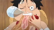 Luffy as seen in anime (Image credit: Toei Animations)