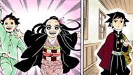 Tanjiro and Nezuko meet Giyu after the finale (Image Source: VIZ)