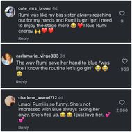 Fans gush over Rumi Carter at Cowboy Carter Tour (Image via Instagram/@rumiyonce)