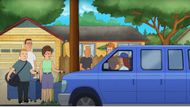 Hank and his family leaving, King of the Hill Season 14 (Image via YouTube @Hulu)