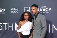 Keith Powers and Ryan Destiny (Image via Getty)