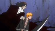 Old Man Zangetsu and Ichigo, as seen in the anime (Image Credit: Studio Pierrot)