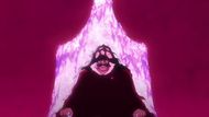 Yhwach sitting on his throne in his true form (Image Source: Studio Pierrot)
