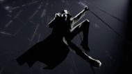 Spider-Man Noir in Spider-Man: Into the Spider-Verse (Screenshot from SPIDER-MAN: INTO THE SPIDER-VERSE - Official Trailer #2 (HD)/Sony Pictures Entertainment on YouTube)