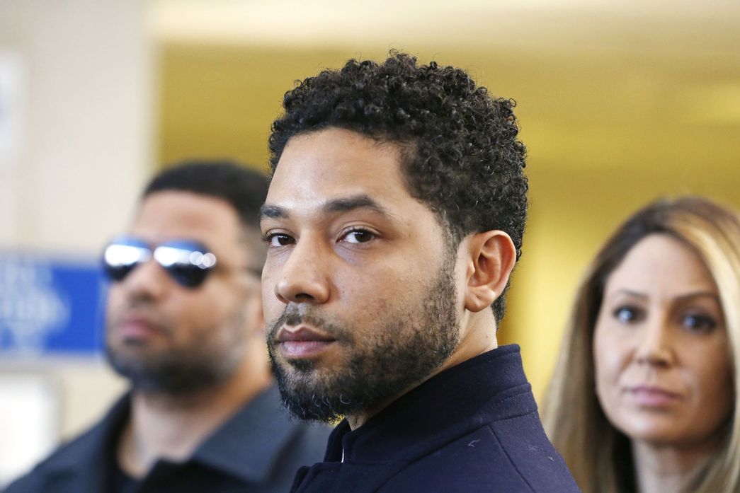 "Will never Jussie Smollett releases a statement after