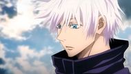 The mesmerizing sky blue eyes of Gojo (Image Source: MAPPA Studio)