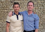 Neil Patrick Harris with husband David Burtak