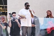 New York City Mayor Presents Sean "Diddy" Combs With Keys To The City (Image via Getty)