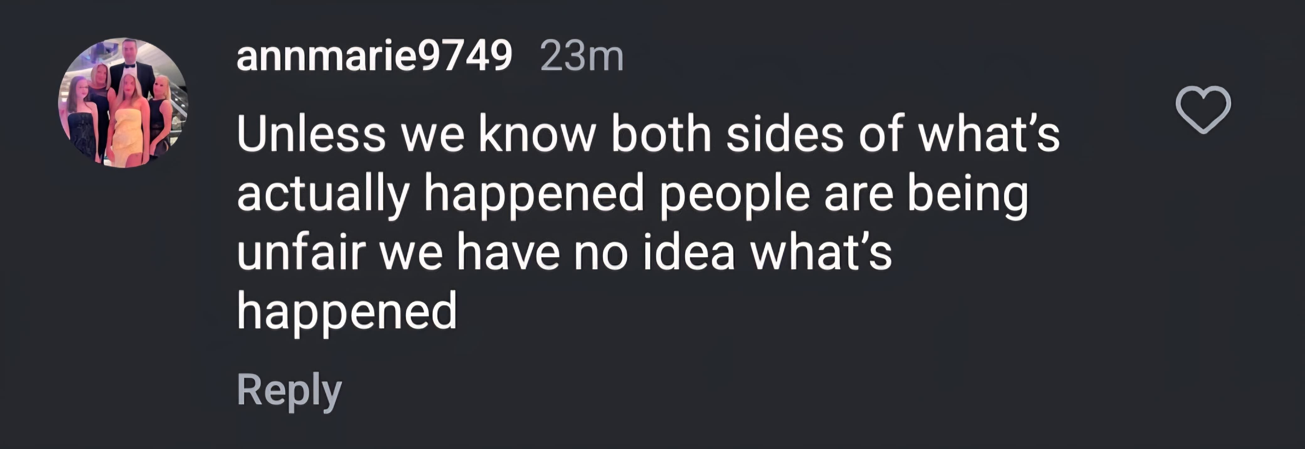 Instagram user&#039;s comment on Nelly&#039;s post