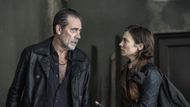 Negan and Maggie in The Walking Dead: Dead City (Image via AMC)