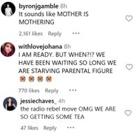 Fans react to Demi Lovato's post. (Image via Instagram/@ddlovato)