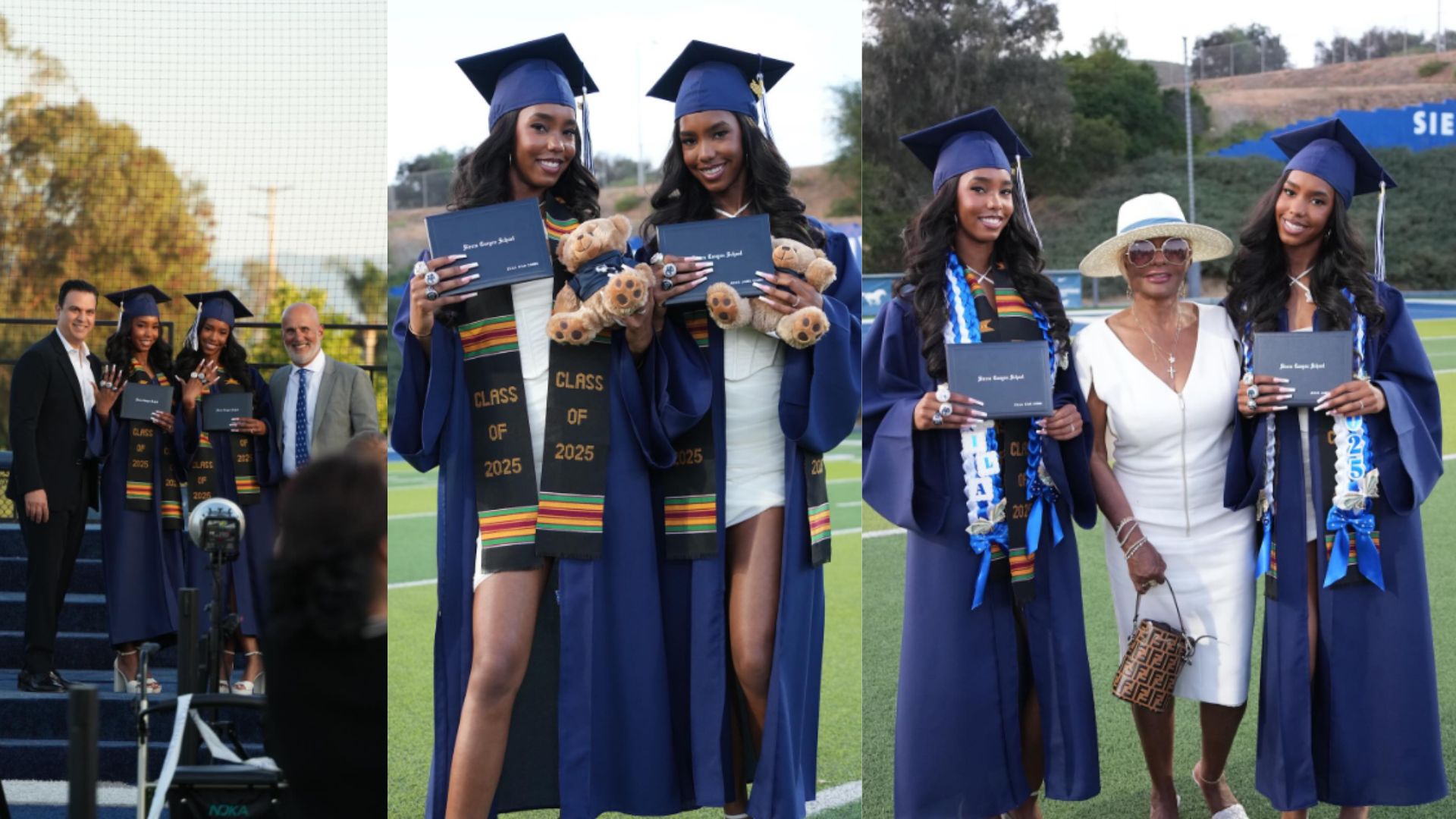 Jessie and D&rsquo;Lila Combs graduate high school while Sean &lsquo;Diddy&rsquo; Combs faces legal troubles (Image via Instagram)