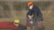 Pain overpowers Naruto (Image Source: Studio Pierrot)