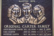 Bronze Plaque of the Original Carter Family Source: Getty Photo by Robert Alexander