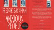 Anxious People by Fredrik Backman (Image via Amazon)