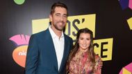 Aaron Rodgers & Danica Patrick (Image via Getty)