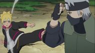 Kakashi and Boruto (Image Credit: Studio Pierrot)
