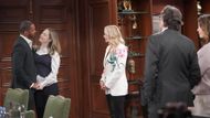 Carter and Hope at Forrester Creations on The Bold and the Beautiful | Image: JPI
