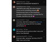 Fan reactions on Eminem and Jelly performing on Lose Yourself (Image via YouTube)