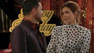 Jai Rodriguez and Amelia Heinle on The Young and the Restless | Image: CBS