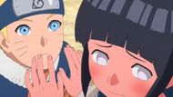 Hinata's blushing moment (Image Source: Studio Pierrot)