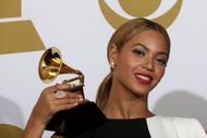 Beyoncé at The 55th Annual GRAMMY Awards - Press Room - Source: Getty