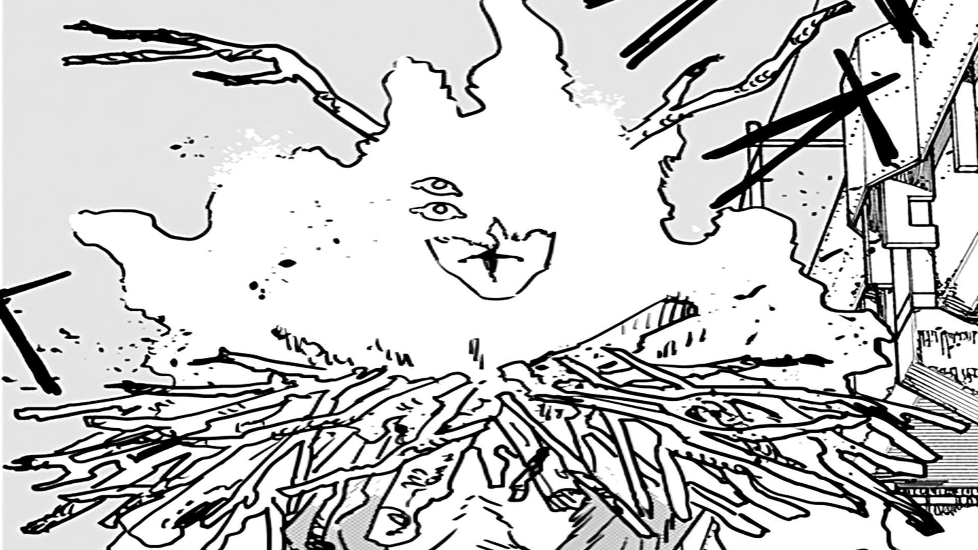 The Fire Devil wouldn&#039;t necessarily need a human host to facilitate contracts in Chainsaw Man (Image credit: Shueisha)