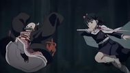 Nezuko and Kanao as seen in the series (Image Source: Studio Ufotable)