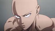 Saitama's piercing look (Image Source: Studio J.C. Stuff)