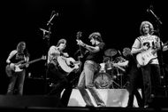 The Eagles & Brown On Stage - Source: Getty