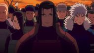 Tobirama as seen with Hashirama and other shinobi (Image via Studio Pierrot)