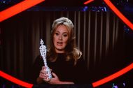 Adele wins Brit Awards for Skyfall (Image via Getty)