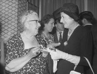 Dame Agatha Christie and Dame Ngaio Marsh - Source: Getty (Photo by © Hulton-Deutsch Collection