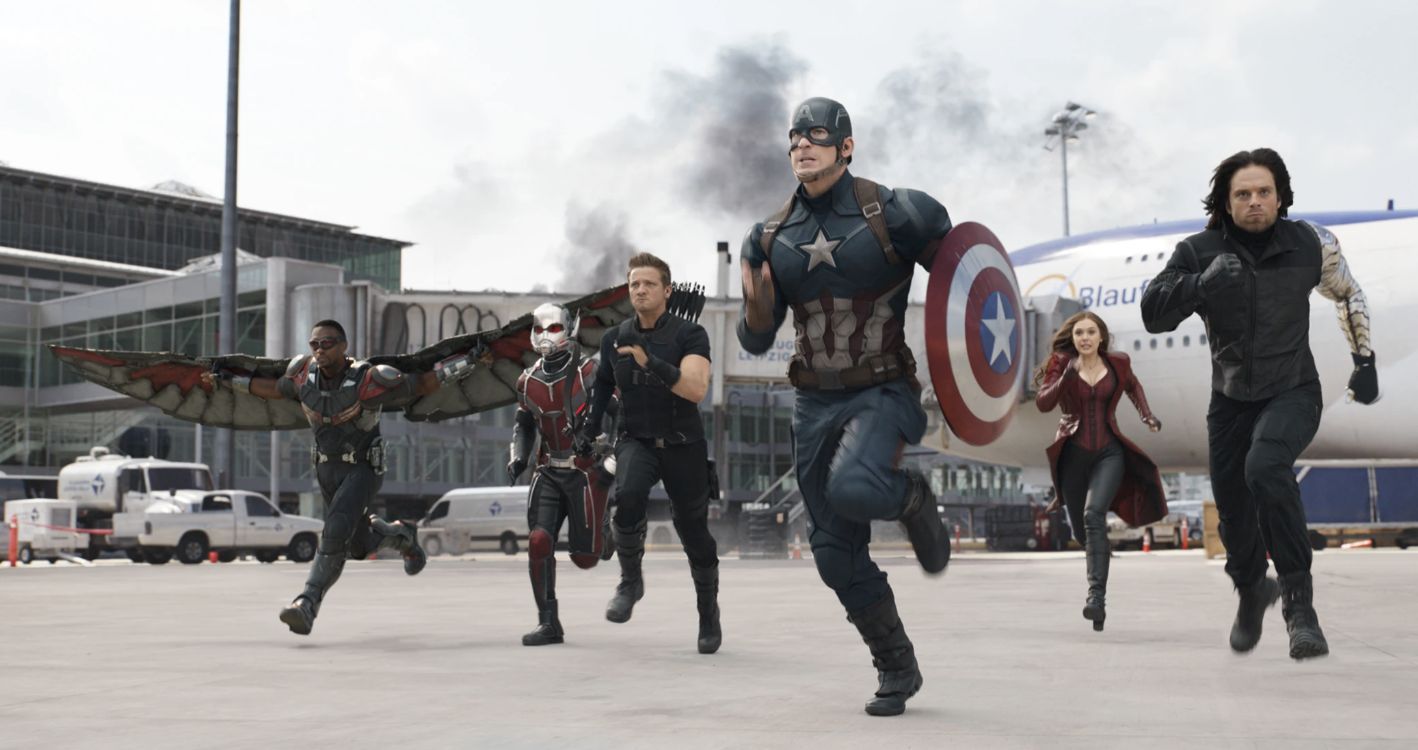 Captain America: Civil War (Image via Marvel/ MCU Phase 3)