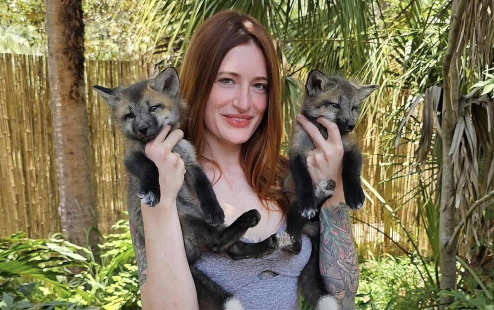 Mikayla Raines (Image via saveafox_rescue)