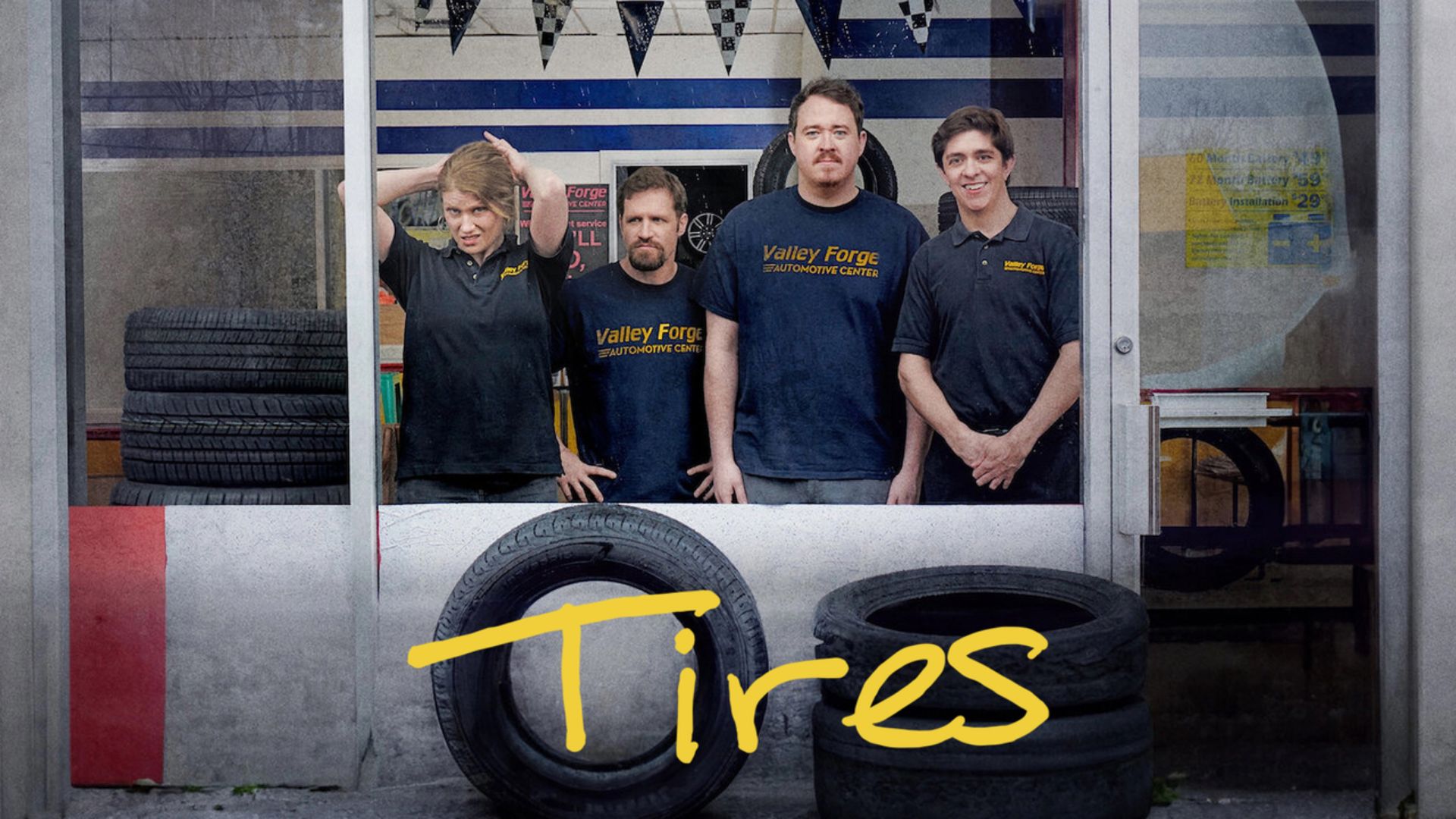 Promotional poster for Tires | Image via Netflix