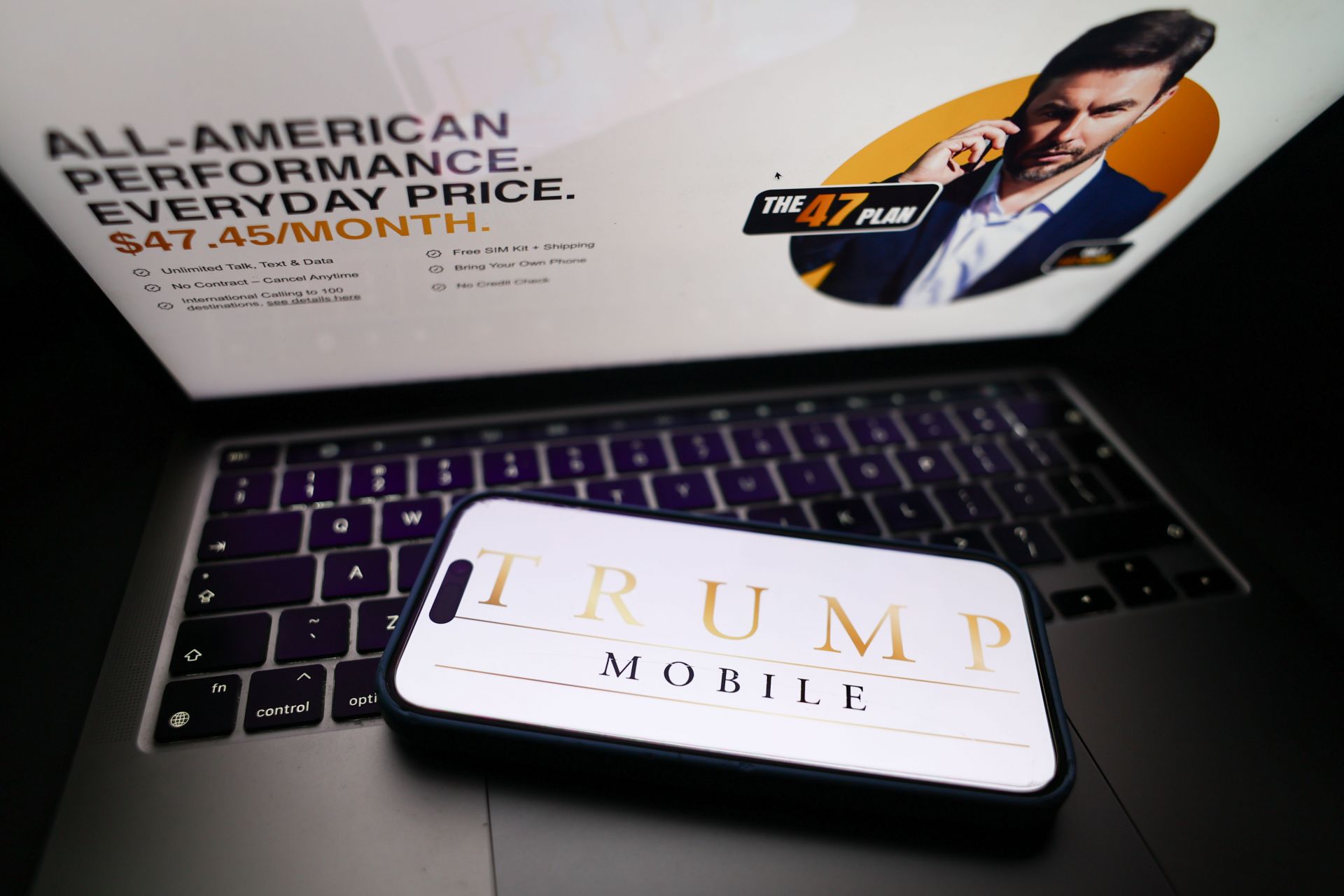 Trump Mobile Photo Illustrations - Source: Getty
