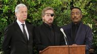 Shane, Steve, and Abe speak at John's funeral on Days of our Lives | Image: JPI