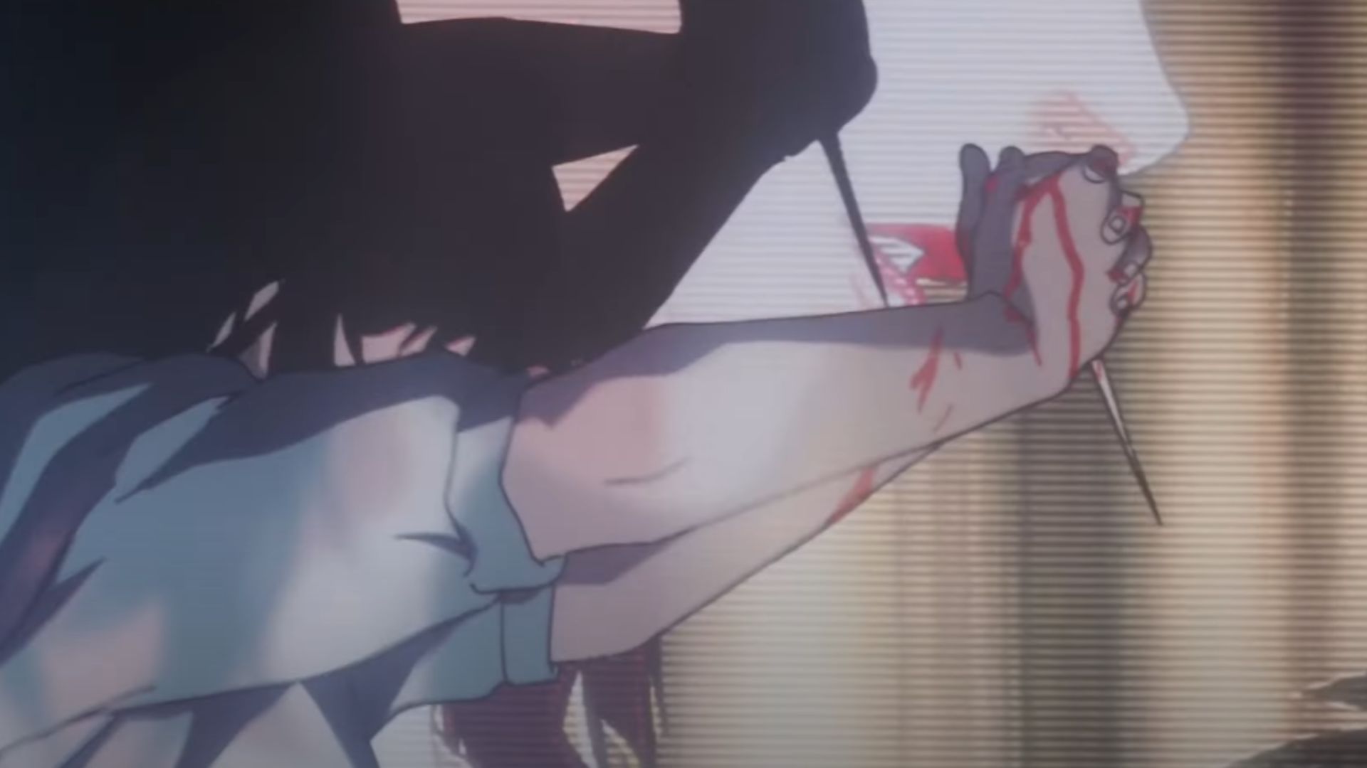 A gruesome scene from the anime (Image Source: Studio Madhouse)
