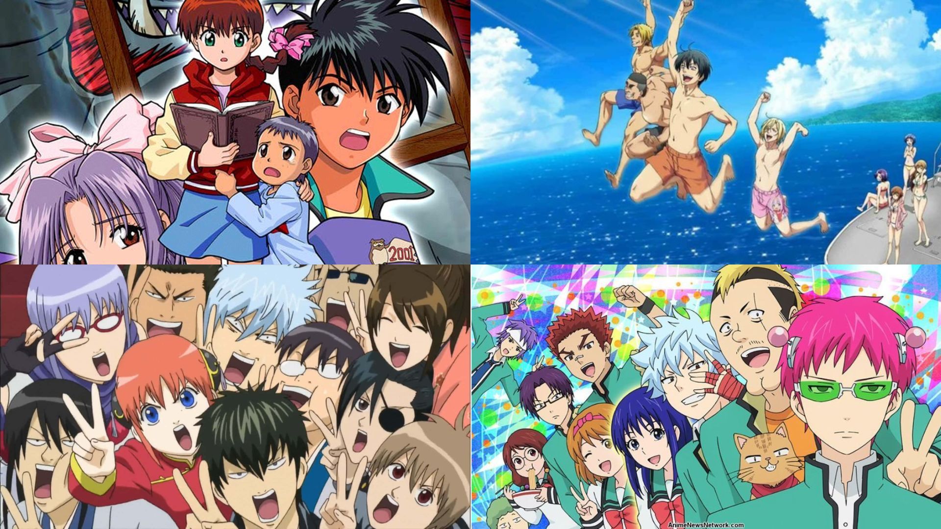 Best comedy anime 