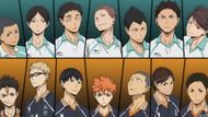 Karasuno and Aoba Johsai team members (Image credit: Production I.G)