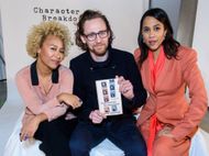 Zawe Ashton along with Tom Hiddleston at the launch of her book 'Character Breakdown' at London's Wild By Tart on April 3, 2019. (Image via X/@@margaritamj)