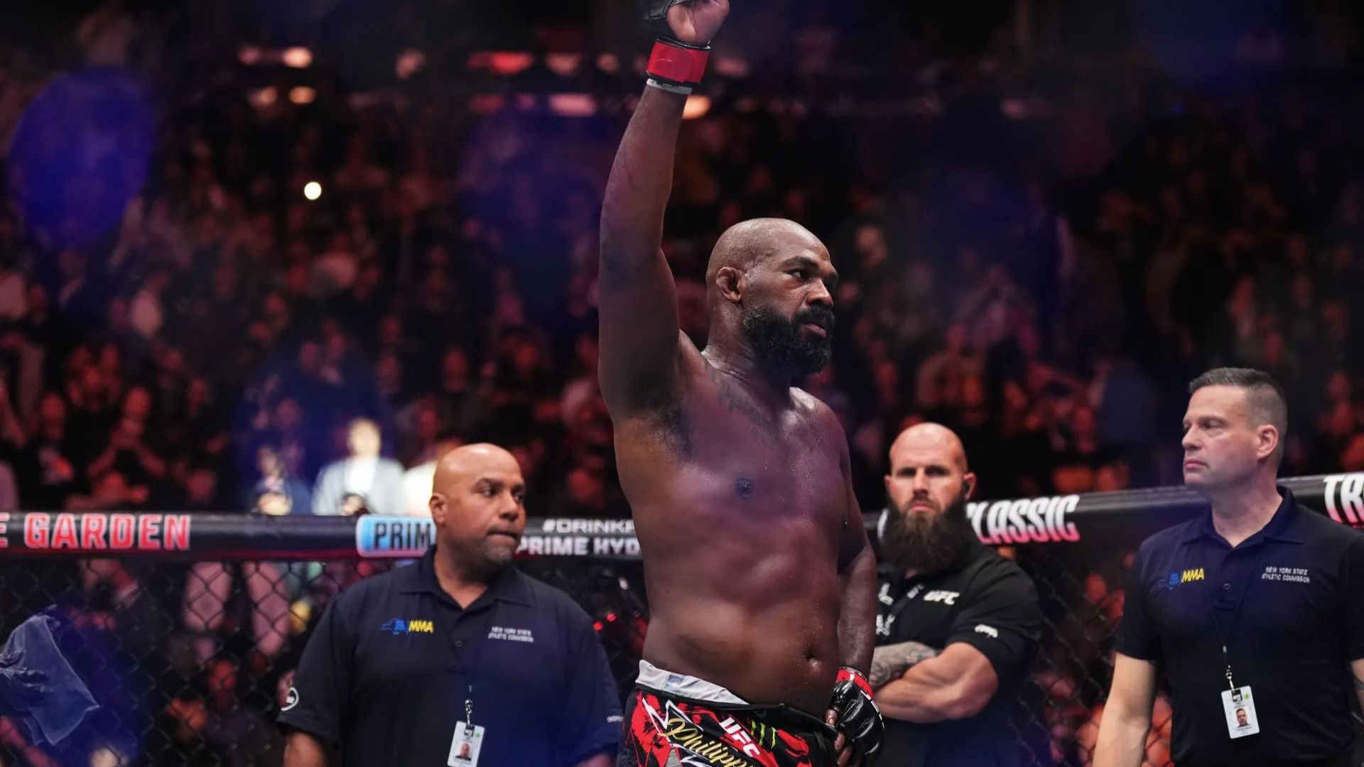MMA fighter Jon Jones retires (Getty via Soap Central CMS - Resized on Canva)