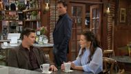 Adam (Mark Grossman), Billy (Jason Thompson), and Chelsea (Melissa Claire Egan) talked business on The Young and the Restless I Image: CBS