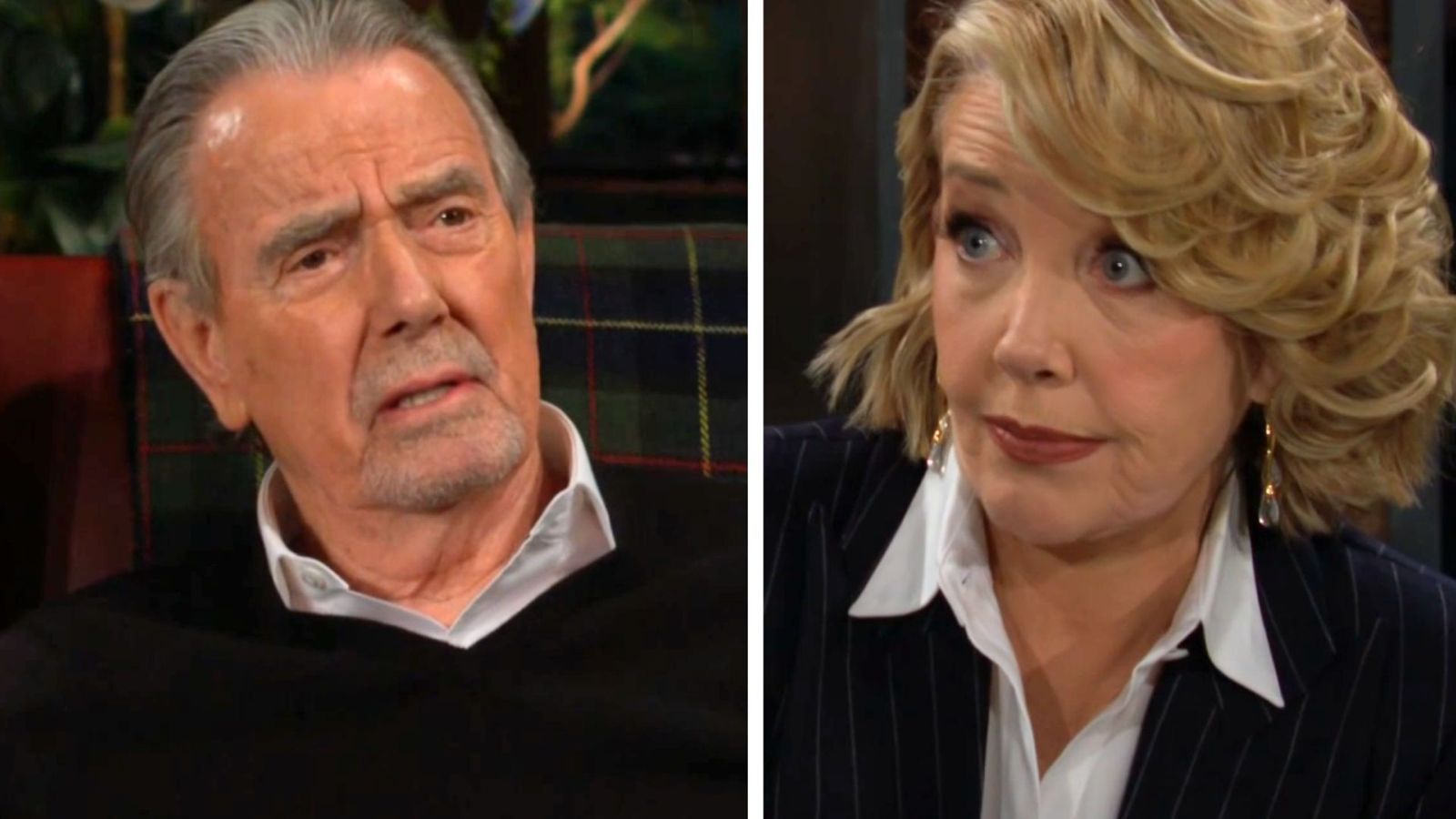 Victor (Eric Braeden) will help Nikki (Melody Thomas Scott) whenever she needs assistance on The Young and the Restless | Image: CBS