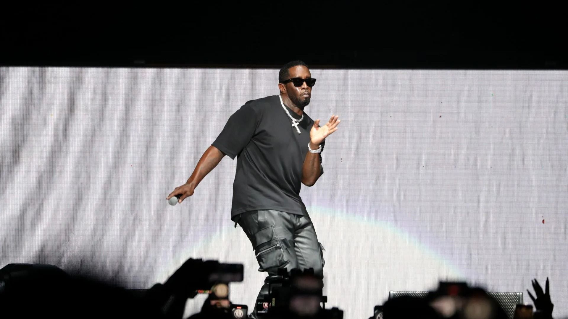 Diddy performs during Hot 97